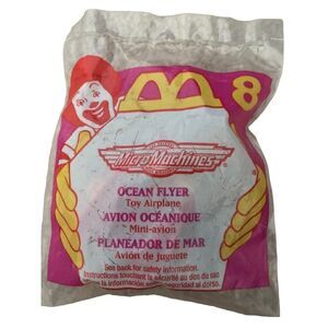 McDonalds Happy Meal Micro Machines Ocean Flyer #8 1996